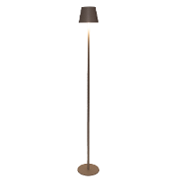 Portable lamp staand Ambiance   120 cm   beige/zand   aanraaksensor   draadloos/oplaadbaar USB   bui