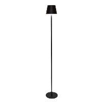 Portable lamp staand Ambiance   120 cm   zwart   aanraaksensor   draadloos/oplaadbaar USB   binnen/b