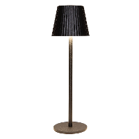 Portable tafellamp Glambiance   zwart   36 cm   aanraaksensor   draadloos/oplaadbaar USB   buiten