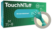 Ansell TouchNTuff 92500100 Wegwerphandschoen 100 stuk(s) Nitril Maat (handschoen): XL, 9.5, 10 EN 21420:2020