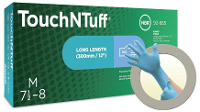 Ansell TouchNTuff 92665090 Wegwerphandschoen 100 stuk(s) Nitril Maat (handschoen): L, 8.5, 9 EN 21420:2020