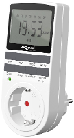 Ansmann 1260 0006 Schakelklok programmeerpakket Digitaal Dagprogramma, Weekprogramma 3680 W IP20 Continubedrijf, AAN/AUTO/UIT programma, Programmeerfunctie,