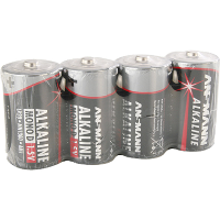 Ansmann Alkaline Red D batterijen 4 stuks