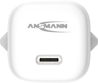 Ansmann HC120PD mini USB oplader 20 W 1x USB C Wit Binnen