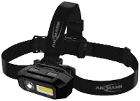 Ansmann RS800 Hoofdlamp LED werkt op een accu 800 lm