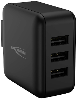Ansmann Travel Charger TC315 USB oplader 15 W Thuis Aantal uitgangen: 3 x USB A