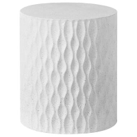 ANTELAO   Bijzettafel   Wit   Lichtbeton MgO