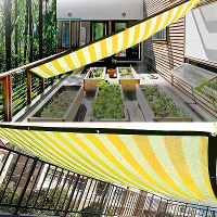 Anti UV Zonnescherm Net Buiten Tuin Kas Zonnescherm Zonnescherm Schaduw Cover