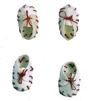 2 Inch 5 Cm Antos Schoen Wit Met Strik