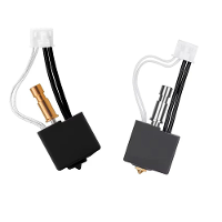 Anycubic Kobra S1 Hotend Extruder Kit 320°C Hoge Temperatuur 24V 50W Verwarming 0.4Mm Duyser Keramische Keelpijp voor PL