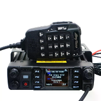 Anytone AT D578UV Plus VHF UHF luchtband ontvangst GPS APRS bluetooth PTT DMR digitale repeater functie FM mobiele radio