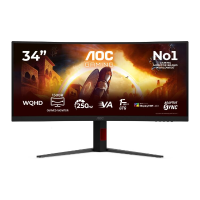 AOC CU34G4ZCA 34'' Curved gaming monitor