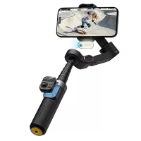 AOCHUAN X3 3 as AI tracking anti schud gimbal stabilisator met ingebouwde telescoopstok met licht en AI module voor smar