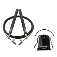 AOLIKES 1 stuks Snel Springtouw Professioneel Springtouw voor Fitness Workout Training met Draagtas