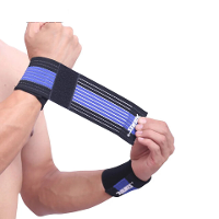 AOLIKES 1PCS Katoenen Elastisch Verband Polsband Antislip Ademende Handbescherming voor Gewichtheffen Balspelen Sporten
