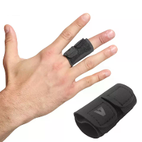 AOLIKES 2PCS Sport Volleybal Basketbal Vingerondersteuning Bescherming Vingerbescherming Verband Pijnverlichting Sport B