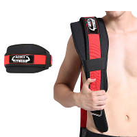 AOLIKES Fitness Gewichthefriem Verstelbare Taille Rug voor Squat Dumbbell Barbell Deadlifts Training