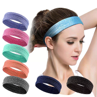 Aolikes Outdoor Sporten Haarband Draagbare Fitness Haarbanden Man Vrouw Haar Wikkel Brace Elastische Fietsen Yoga Hardlo