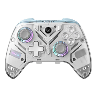 Aolion K10 RGB Draadloze Gaming Controller met Oplaaddock Gamepad Hall Effect Joystick Trigger Ondersteuning 1KHz voor N