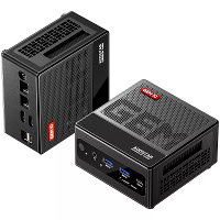 AOOSTAR GEM10 Mini PC AMD Ryzen 7 6800H 8 Kern 16 Thread 32GB DDR5 1TB SSD Windows 11 Pro WIFI6 BT5.2 4K Drievoudige Sch