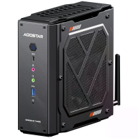 AOOSTAR GODY Mini PC AMD Ryzen 9 7940HX 16 Kernen 32 Threads AMD Radeon RX 7600XT GDDR6 8GB Grafische kaart WIFI7 Window