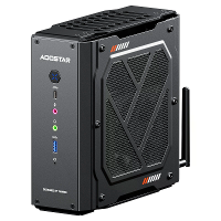 AOOSTAR GODY Mini pc AMD Ryzen 9 7940HX 16 Kerns 32 Threads met AMD Radeon RX 7600XT GDDR6 8GB GPU 32GB DDR5 1TB SSD/64G