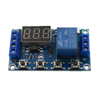 1 Manier 6 30V Relais Module Aan/Uit Schakelaar Trigger Vertraging Circuit Timer Cyclus Schakelaar Relais