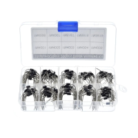 200 Stks 10 Waarden Gelijkrichter Diode Diverse Kit 1N4001 1N4002 1N4003 1N4004 1N4005 1N4006 1N4007 1N5817 1N5818 1N581