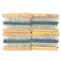 2600 Stuks 1/4W 1 tolerantie 130 waarden Metaalfilmweerstanden Assortiment Kit Set 1R ohm 3M ohm voor DIY Project Experi