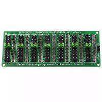 3 Stuks 1R 9999999R Programmeerbare Weerstandsboardmodule 1/2W 1% Nauwkeurigheid 1R Zeven Decade Weerstandsboard
