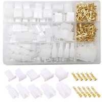 380PCS Automotive Motorcycle 2.8Mm 2P/3P/4P/6P Elektrische Terminal Draad Connector 40 Sets