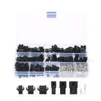 480PCS SM2.54Mm Dupont lijn terminale connector 2P 3P 4P vrouwelijke en mannelijke header connectors kit