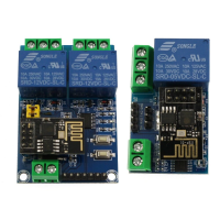 Aoqdqdqd 5V/12 V ESP8266 Dual Kanalen WiFi Relais IoT Smart Home Mobiele telefoon APP Afstandsbediening Schakelaar Board