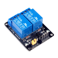 AOQDQDQD 5V 2 Kanaals Relaismodule met Optokoppelaar Bescherming en Uitbreidingskaart voor Huisautomatisering en DIY pro