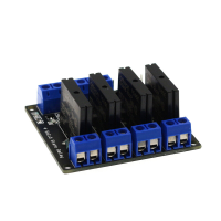 5V relais 4 kanaals SSR laag niveau solid state relaismodule 250V 2A met zekering