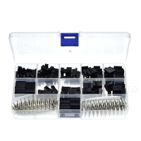 620PCS 2.54MM Dupont Snoer Jumper Wire Pin Header Connector Rubber Shell Connector Huisvesting met Terminal