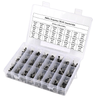 840PCS TO 92 Diode transistorset 24 Waarden 35 stuks / waarde NPN PNP Lead Transistors Geassorteerde Kit