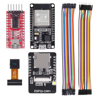 AOQDQDQD® ESP32 CAM WiFi Development Board + ESP 32S Development Board + FT232RL FTDI + Jumper Draad voor Arduino Raspbe