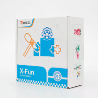 AOSEED X MAKER X Fun Speelgoed Creatiekit 44 Stukken Compatibel met X Maker 3D Geprinte Speelgoed DIY Montage Set voor K