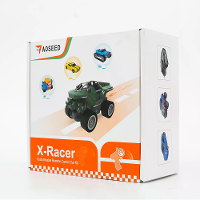 AOSEED X Racer Speelgoed Creatie Kit 330 Onderdelen Geschikt voor X Maker 3D Geprinte Radiogestuurde Auto Assemblage STE