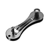 Aotddor Aluminum Black Portable Key Clip Holder Keychain Edc Tool