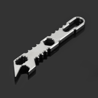 Aotddor Titanium Alloy Edc Manipulator Pocket Crowbar Screwdriver Wrench Tool