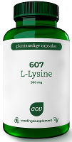 AOV 607 L  Lysine HCl 500mg Vegacaps