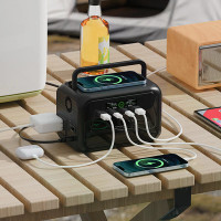 AP300mini draagbare powerstation 288Wh LiFePO4 batterij 300W pure sinusoidale wisselstroomuitgang PD140W USB C snelladen
