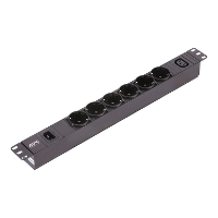 APC EasyPDU, Basic, 1U, 10A , 230V, 6SCH, 1C13 stekkerdoos