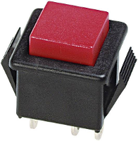 APEM 1412NA 2 1412NA2 Druktoets 250 V/AC 3 A 1x aan/(uit) Moment 1 stuk(s)