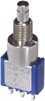 APEM 8642A 8642A Druktoets 250 V/AC 3 A 2x aan/(aan) Moment 1 stuk(s)