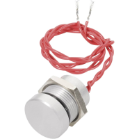 APEM PBAR1AF6000 PBAR1AF6000 Piëzotoets 24 V DC/AC 0.2 A 1x uit/(aan) Moment IP69K 1 stuk(s)