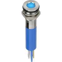 APEM Q8F1CXXB12E LED signaallamp Blauw FLUSH 150 mcd