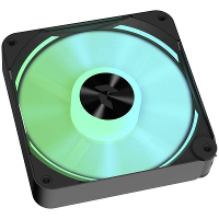 APNX APNX FP2 120 PWM Lüfter, ARGB   120mm, schwarz PC ventilator Zwart (b x h x d) 120 x 120 x 30 mm